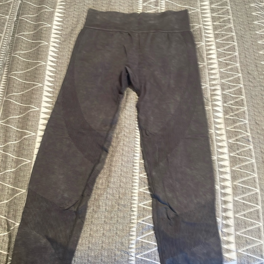 Pink gray sport pants